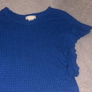 Altar'd State Royal Blue Knit Top